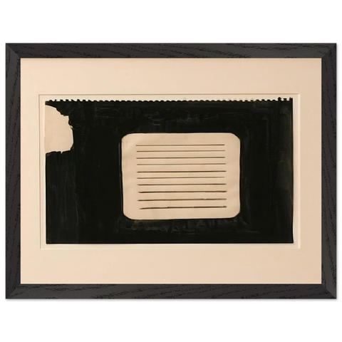 Untitled - 1962 by Donald Judd — Framed art print at Zephyeer