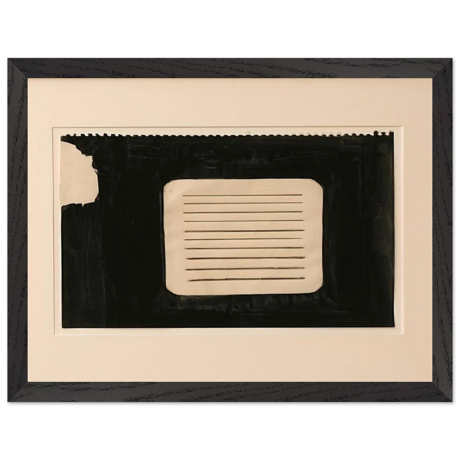 Untitled - 1962 by Donald Judd — Framed art print at Zephyeer