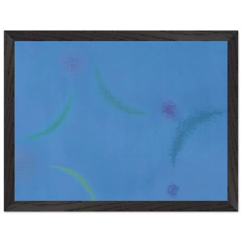 Energien im Blau - 1949 by Max Bill — Framed art print at Zephyeer