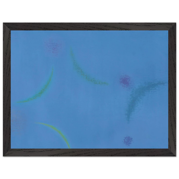Energien im Blau - 1949 by Max Bill — Framed art print at Zephyeer