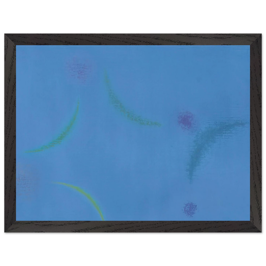Energien im Blau - 1949 by Max Bill — Framed art print at Zephyeer