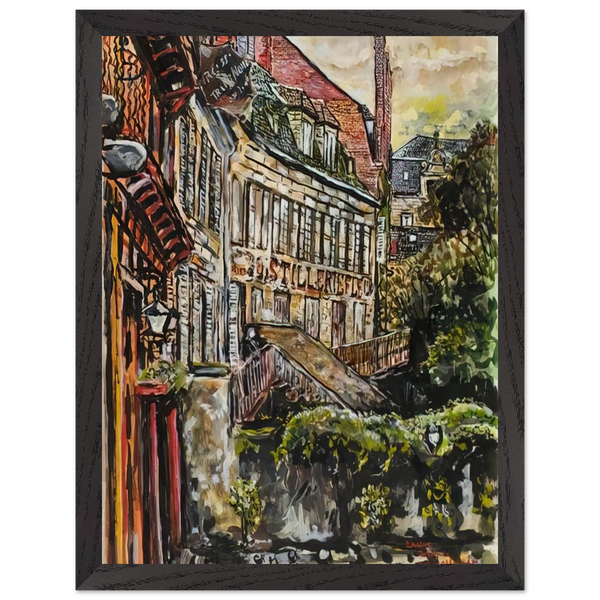 BRIEVE 1960 by Ivan Albright — Framed art print at Zephyeer