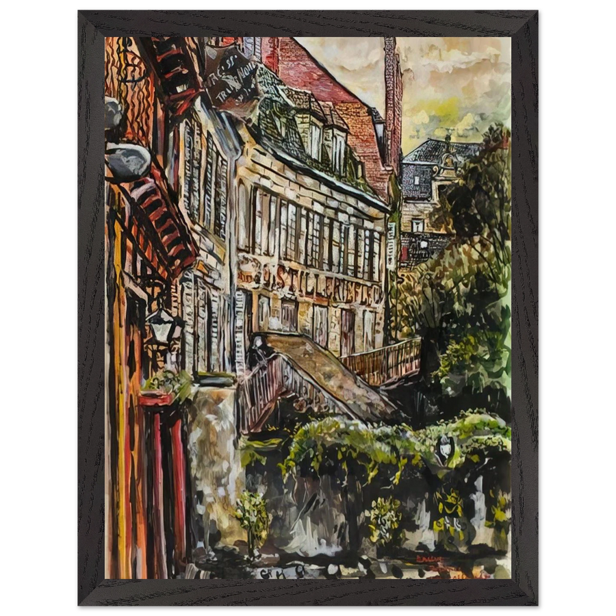 BRIEVE 1960 by Ivan Albright — Framed art print at Zephyeer