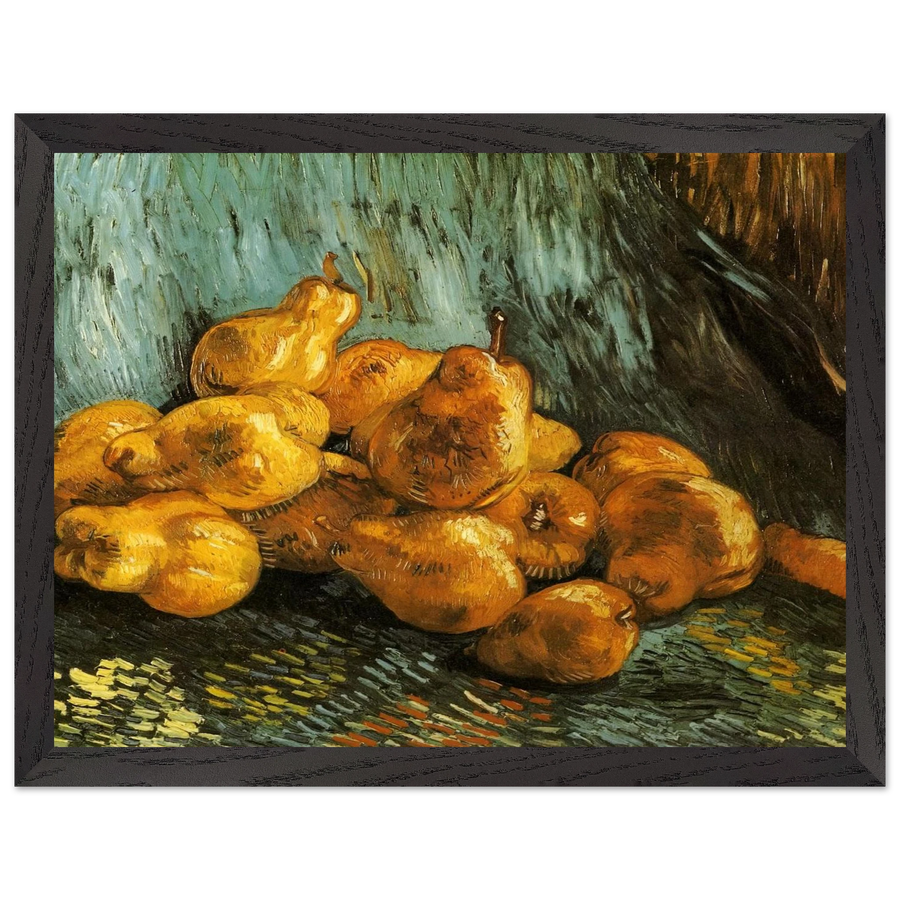 Still Life with Pears by Vincent van Gogh — Framed art print at Zephyeer