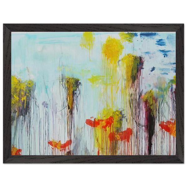 Lepanto, Part VII by Cy Twombly — Framed art print at Zephyeer
