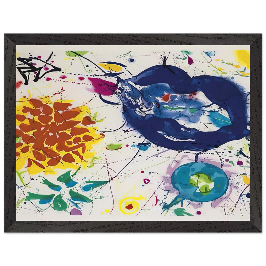 Senza Titolo III by Sam Francis — Framed art print at Zephyeer