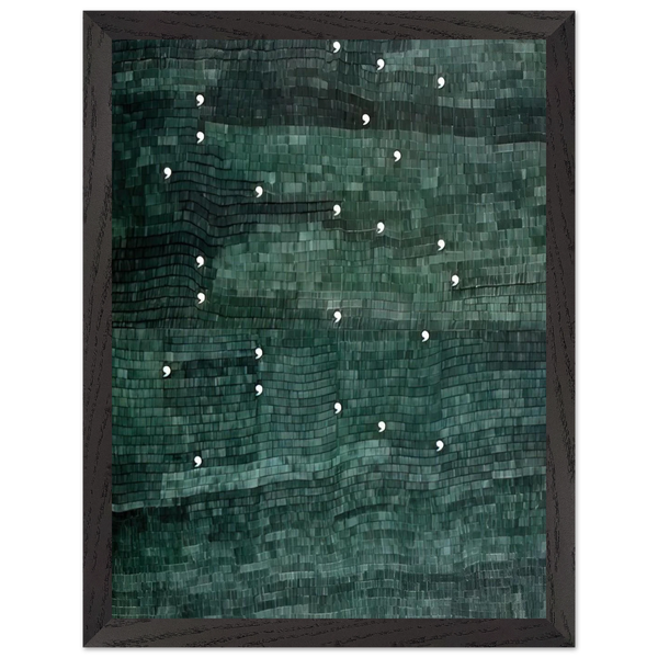 CINQUE PER CINQUE VENTICINQUE 1983 by Alighiero Boetti — Framed art print at Zephyeer