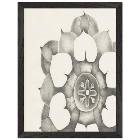 TENTH STONE 1968 by Lee Bontecou — Framed art print at Zephyeer