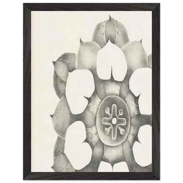 TENTH STONE 1968 by Lee Bontecou — Framed art print at Zephyeer