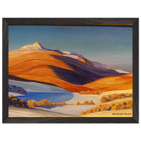 Vermont Study by Rockwell Kent — Framed art print at Zephyeer