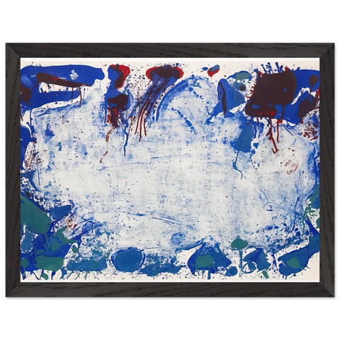 Happy Death Stone by Sam Francis — Framed art print at Zephyeer