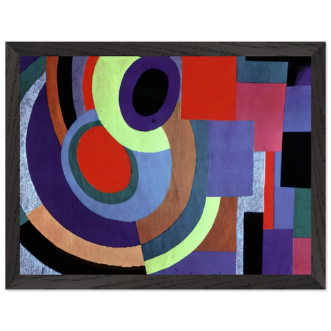 ICARUS by Sonia Delaunay — Framed art print at Zephyeer