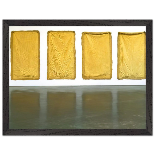 AUGHT 1968 by Eva Hesse — Framed art print at Zephyeer