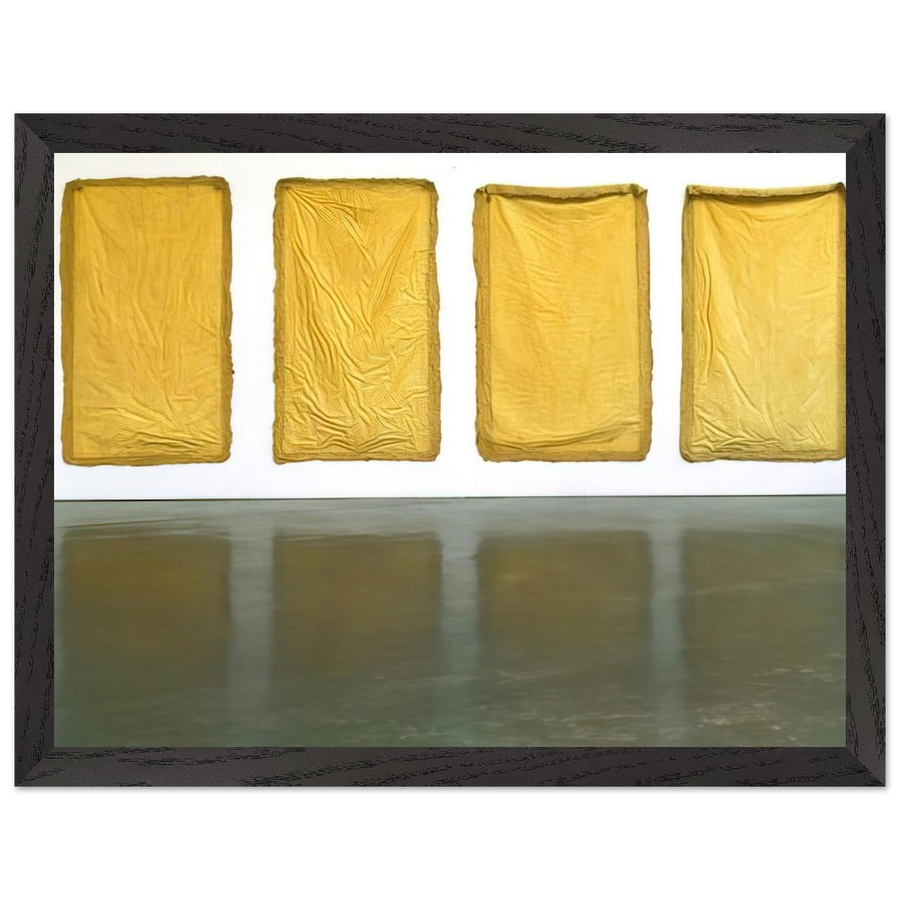 AUGHT 1968 by Eva Hesse — Framed art print at Zephyeer