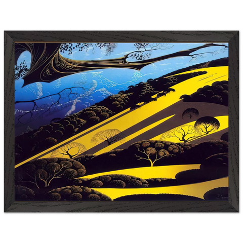 Gaviota Pass by Eyvind Earle — Framed art print at Zephyeer