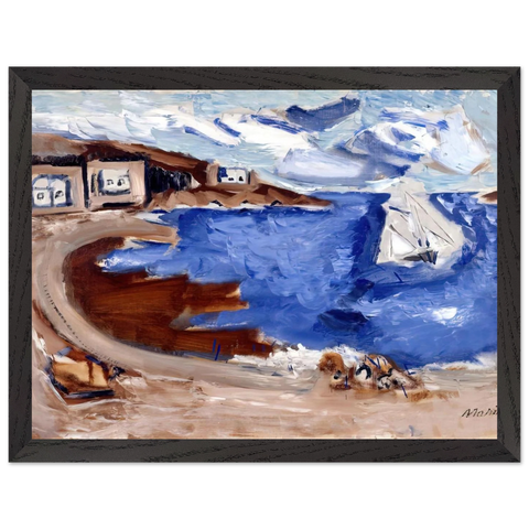 From Seeing Cape Split - 1935 by John Marin — Framed art print at Zephyeer