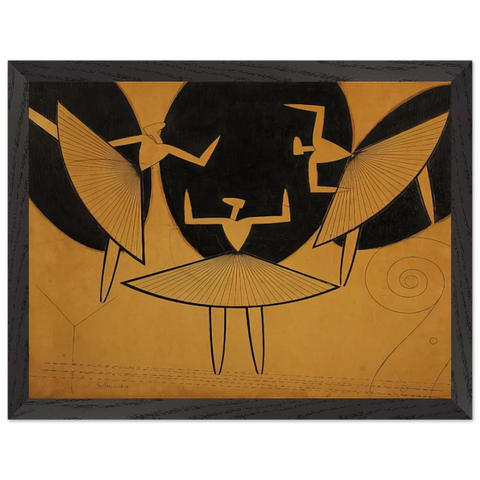 SILHOUETTE by Man Ray — Framed art print at Zephyeer