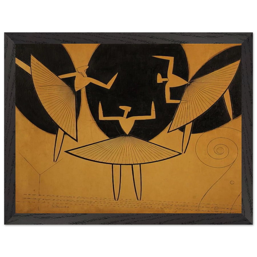 SILHOUETTE by Man Ray — Framed art print at Zephyeer
