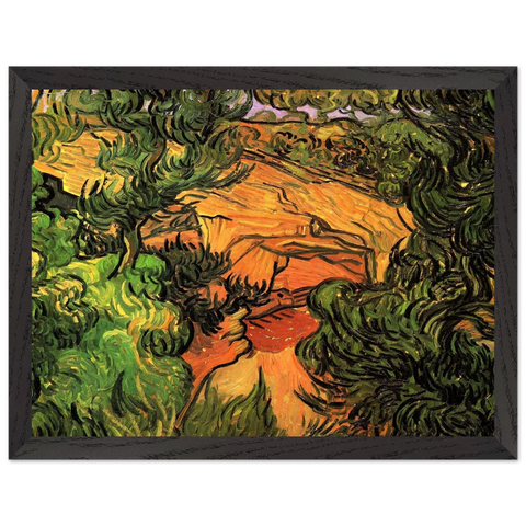 Entrance to a Quarry by Vincent van Gogh — Framed art print at Zephyeer