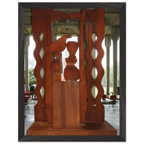 NIGHT PRESENCE II 1976 by Louise Nevelson — Framed art print at Zephyeer