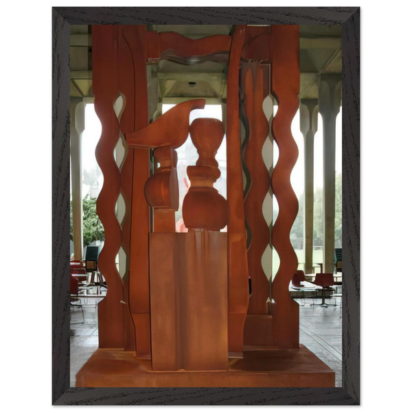 NIGHT PRESENCE II 1976 by Louise Nevelson — Framed art print at Zephyeer