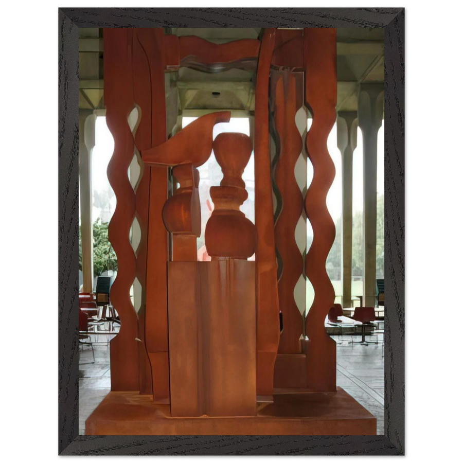 NIGHT PRESENCE II 1976 by Louise Nevelson — Framed art print at Zephyeer