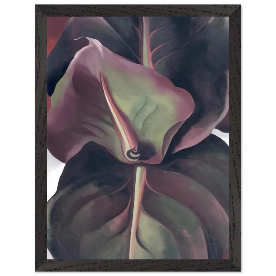 Canna Leaves by Georgia O'Keeffe — Framed art print at Zephyeer