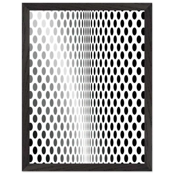 LOSS 1964 by Bridget Riley — Framed art print at Zephyeer