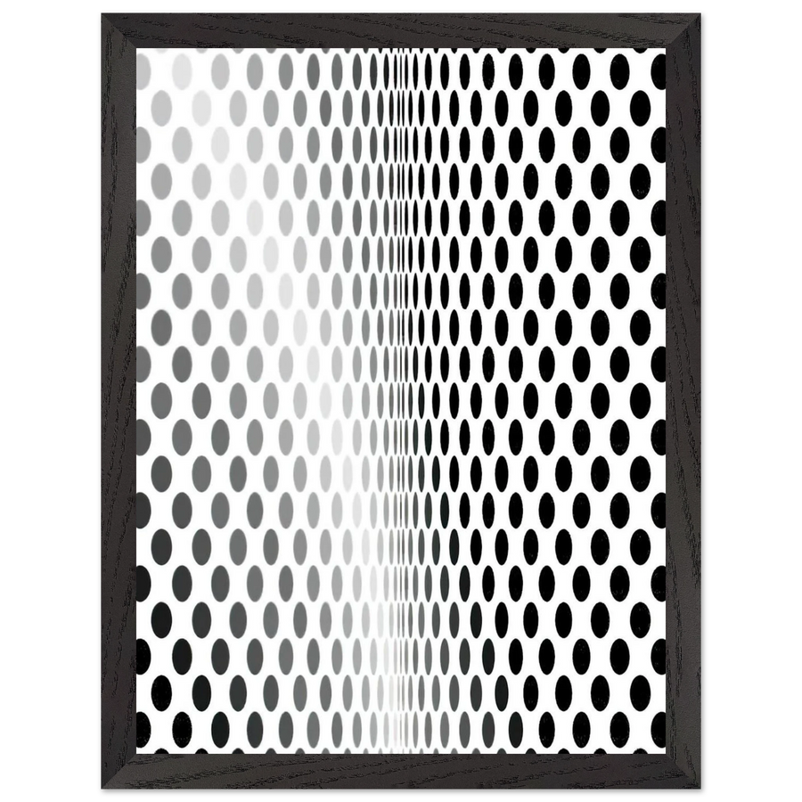 LOSS 1964 by Bridget Riley — Framed art print at Zephyeer