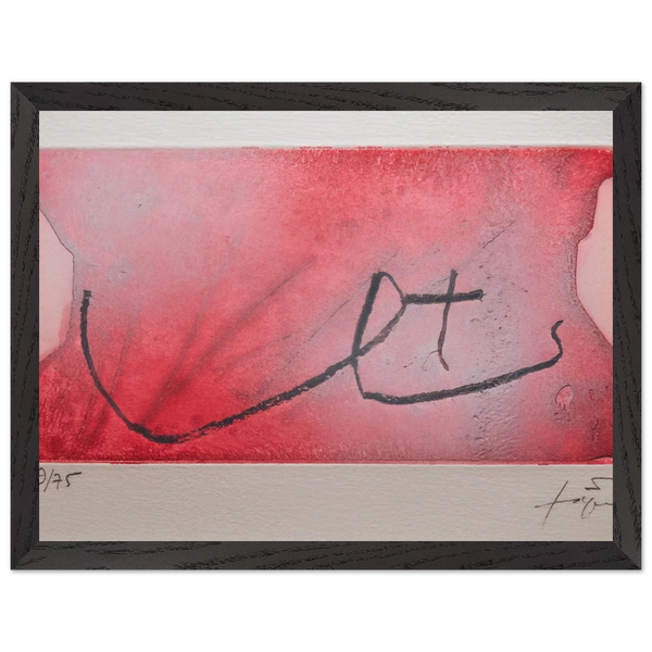 SEINS 1984 by Antoni Tapies — Framed art print at Zephyeer
