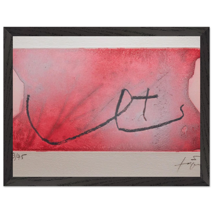 SEINS 1984 by Antoni Tapies — Framed art print at Zephyeer