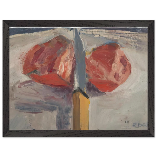 Tomato and Knife by Richard Diebenkorn — Framed art print at Zephyeer