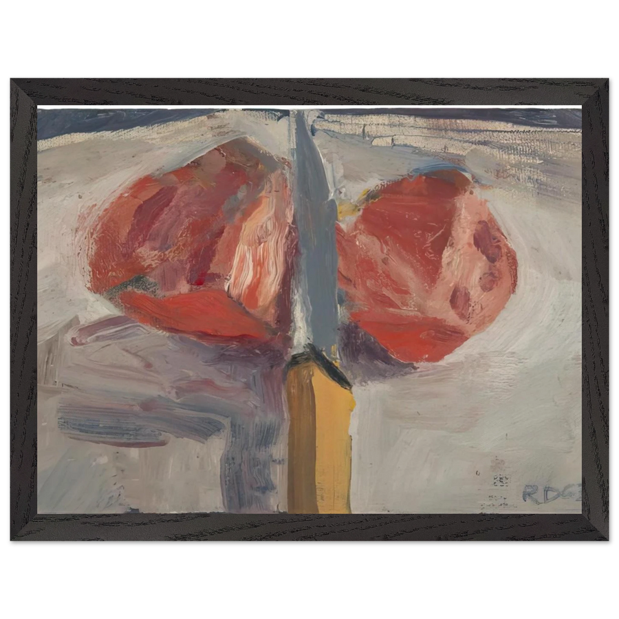 Tomato and Knife by Richard Diebenkorn — Framed art print at Zephyeer
