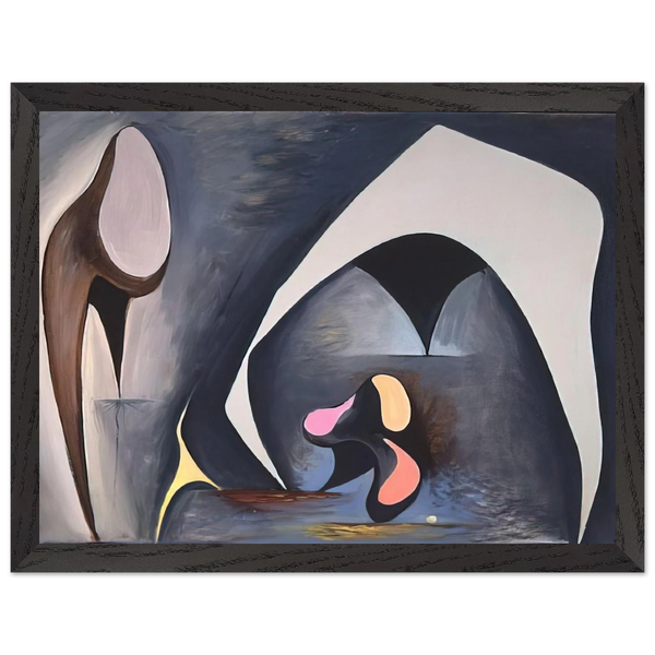 Magical Forms - 1945 by Lorser Feitelson — Framed art print at Zephyeer