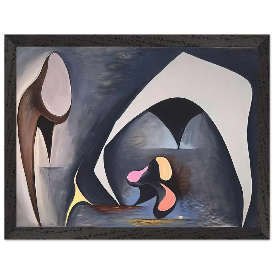 Magical Forms - 1945 by Lorser Feitelson — Framed art print at Zephyeer