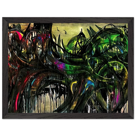 Peinture - 1955 by Simon Hantai — Framed art print at Zephyeer