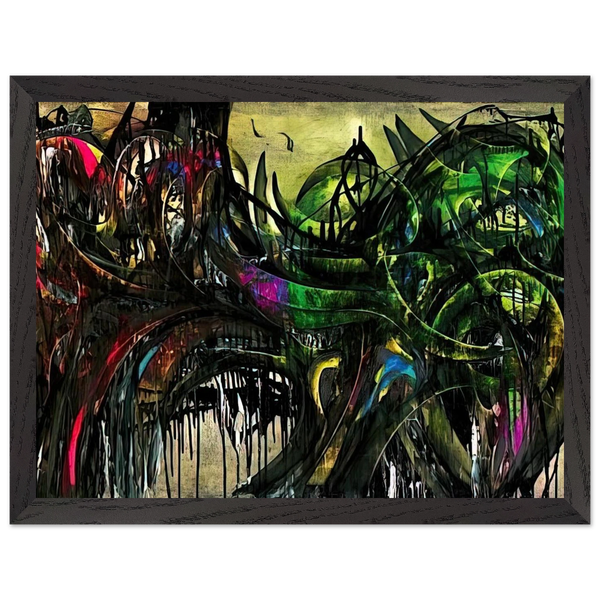 Peinture - 1955 by Simon Hantai — Framed art print at Zephyeer