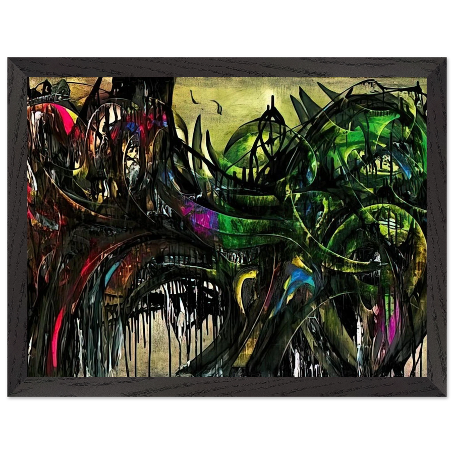 Peinture - 1955 by Simon Hantai — Framed art print at Zephyeer
