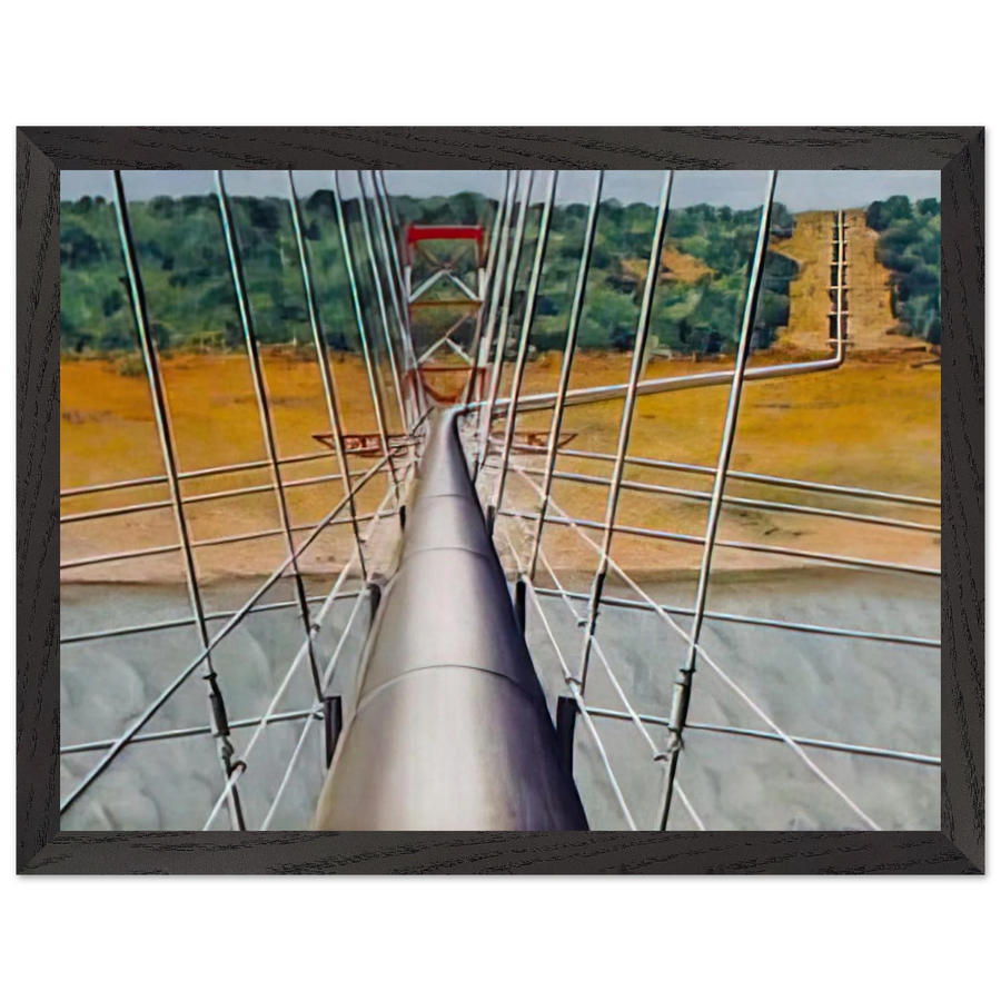 Pipeline - 1955 by Clarence Holbrook Carter — Framed art print at Zephyeer