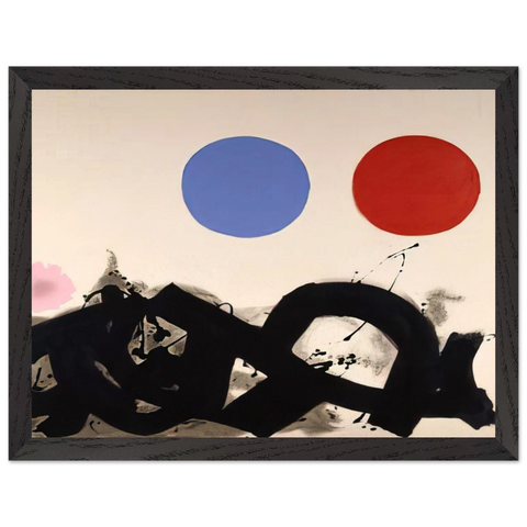 Rolling - 1961 by Adolph Gottlieb — Framed art print at Zephyeer