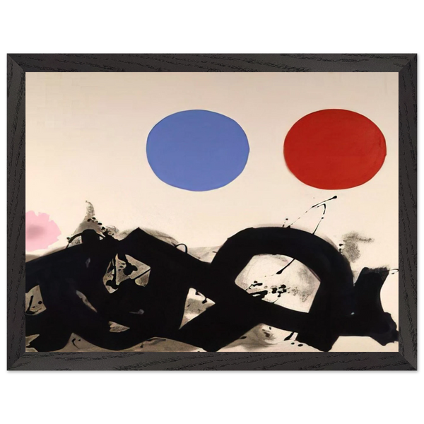 Rolling - 1961 by Adolph Gottlieb — Framed art print at Zephyeer