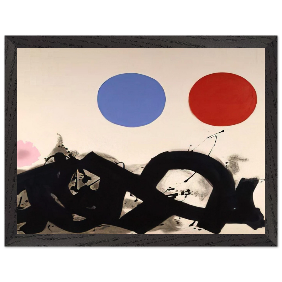 Rolling - 1961 by Adolph Gottlieb — Framed art print at Zephyeer