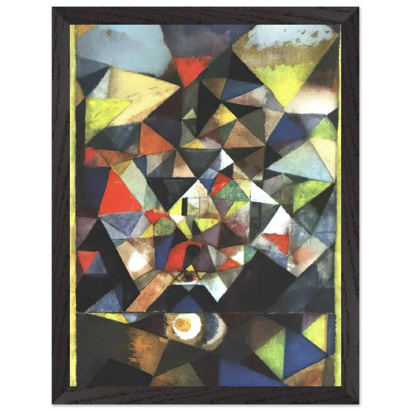 WITH THE EGG 1917 by Paul Klee — Framed art print at Zephyeer