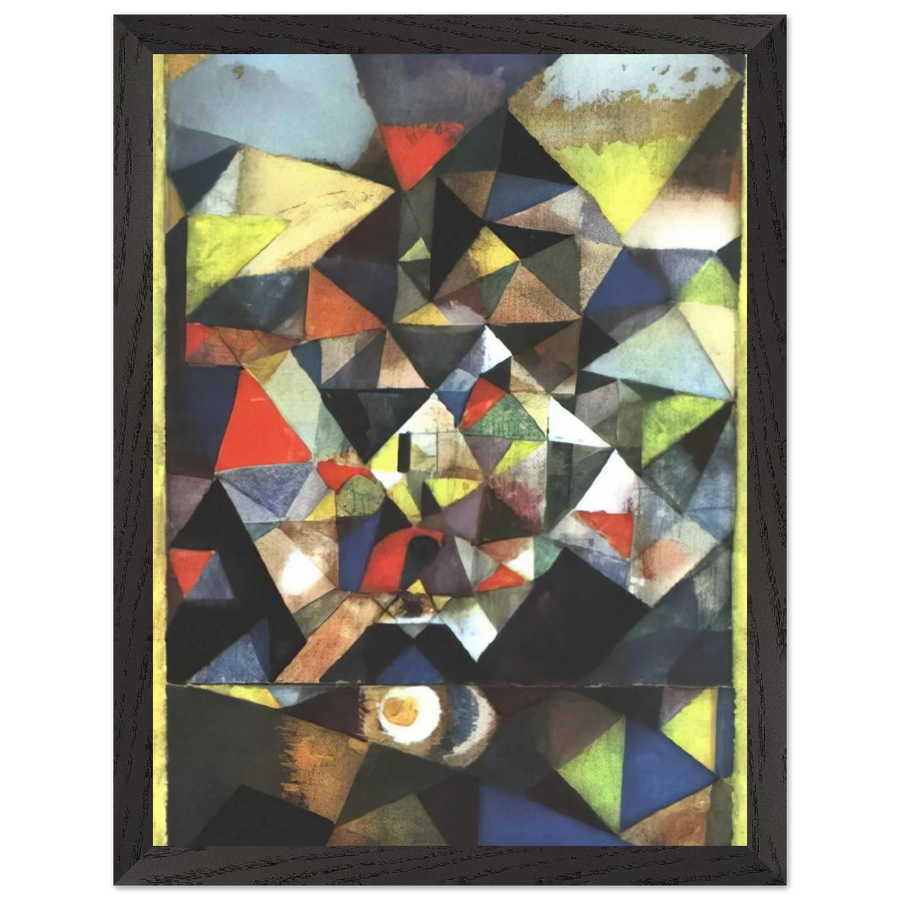 WITH THE EGG 1917 by Paul Klee — Framed art print at Zephyeer