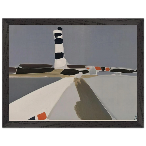 Le Phare - 1952 by Nicolas de Stael — Framed art print at Zephyeer