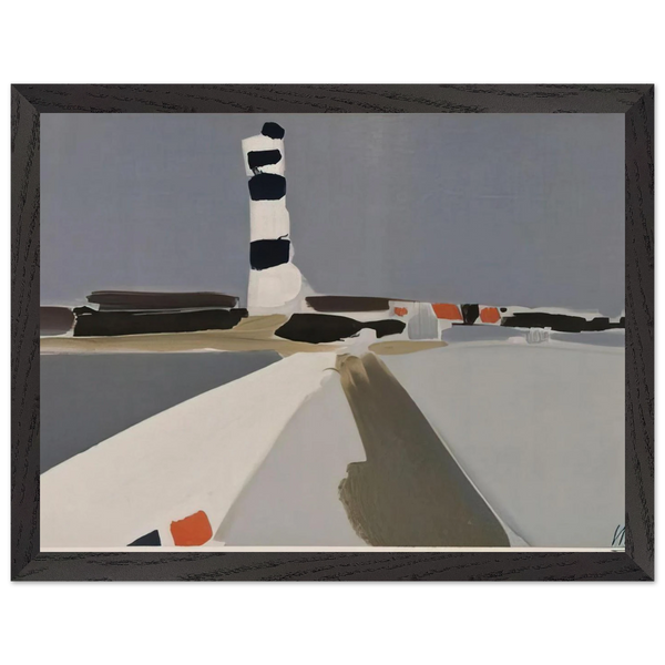 Le Phare - 1952 by Nicolas de Stael — Framed art print at Zephyeer