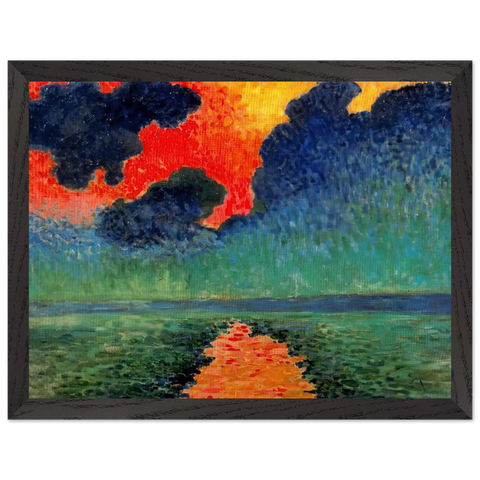 EFFECT OF SUN ON THE WATER LONDON 1906 by Andre Derain — Framed art print at Zephyeer