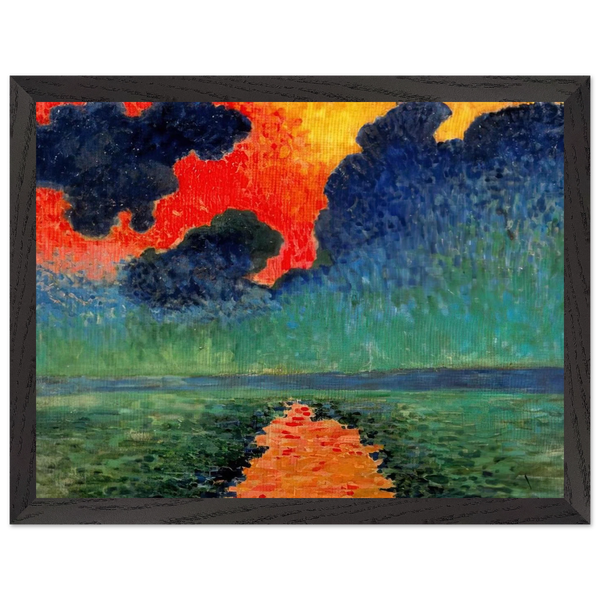 EFFECT OF SUN ON THE WATER LONDON 1906 by Andre Derain — Framed art print at Zephyeer