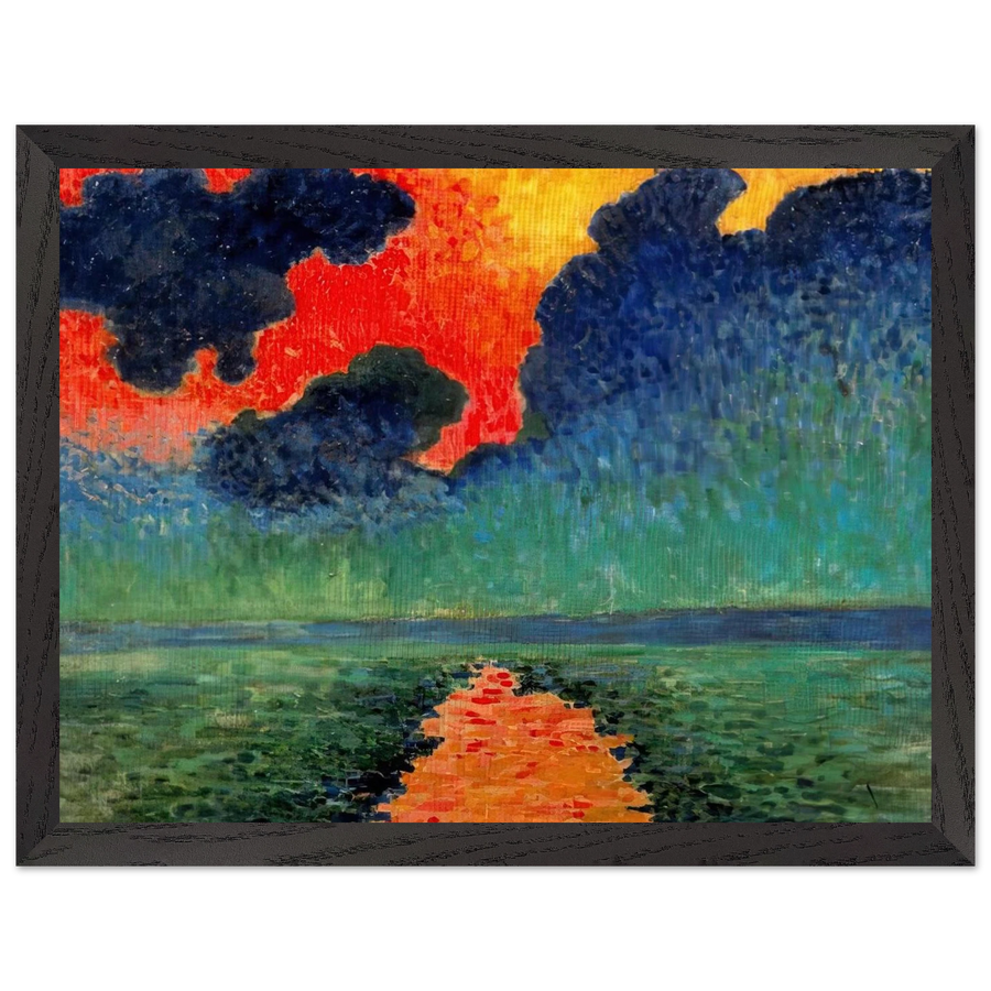 EFFECT OF SUN ON THE WATER LONDON 1906 by Andre Derain — Framed art print at Zephyeer