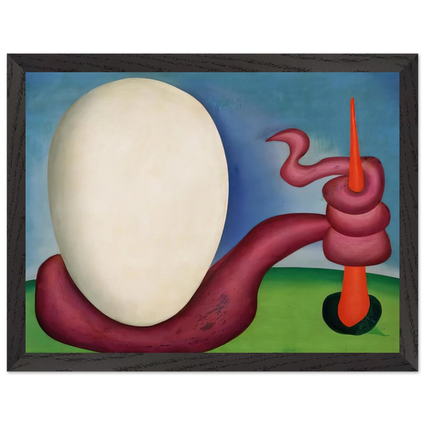 The Egg by Tarsila do Amaral — Framed art print at Zephyeer